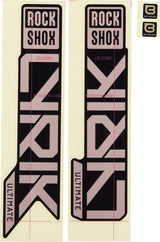 Rockshox decor set decal set rs gloss rainbow