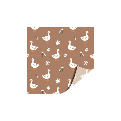 Cash register plan counter roll 50cm goose brown beige