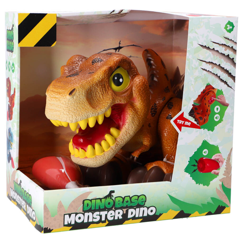 Andere Marken Dinobase Monster Dino + Light and Sound