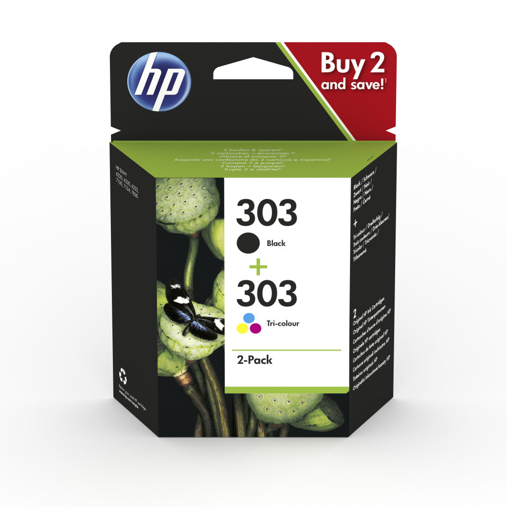 HP 303 SW y KL Combipack 3ym92ae