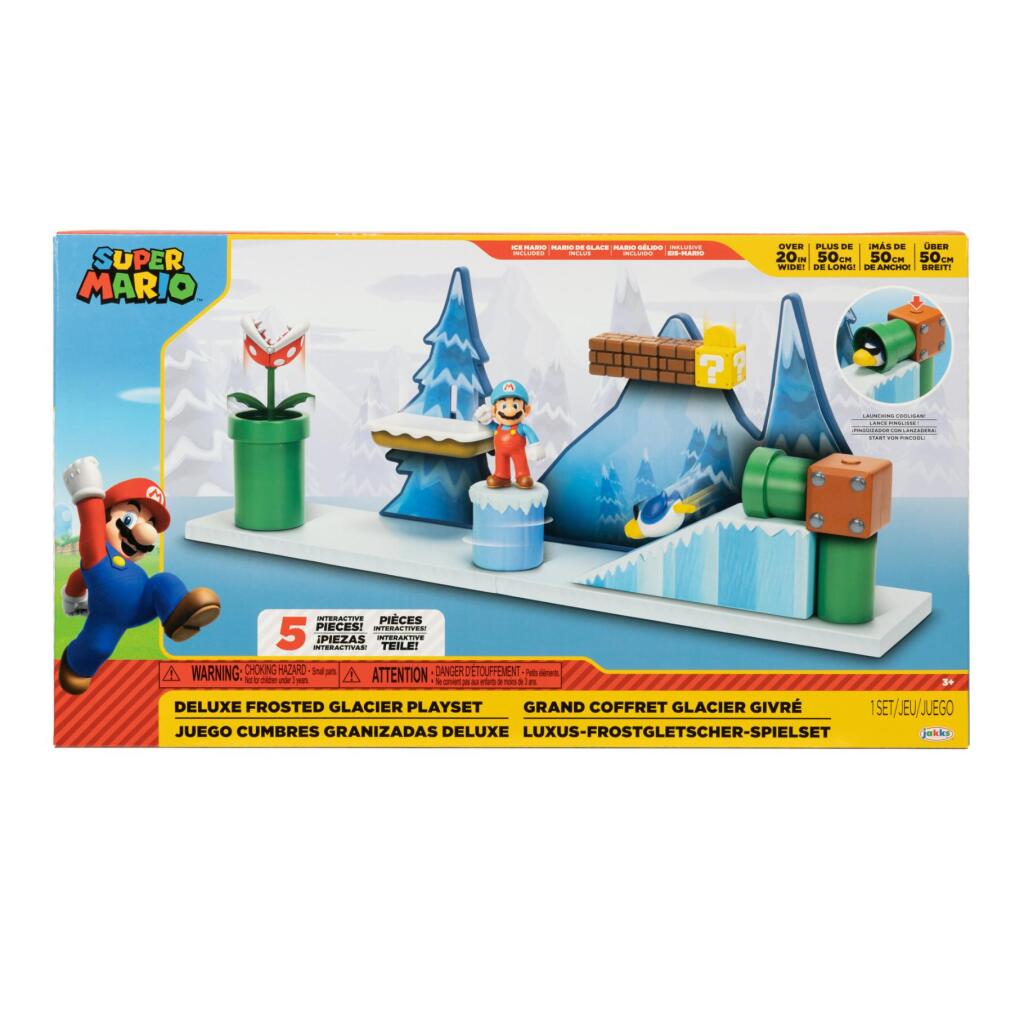 Set de juego de súper mario glaciar