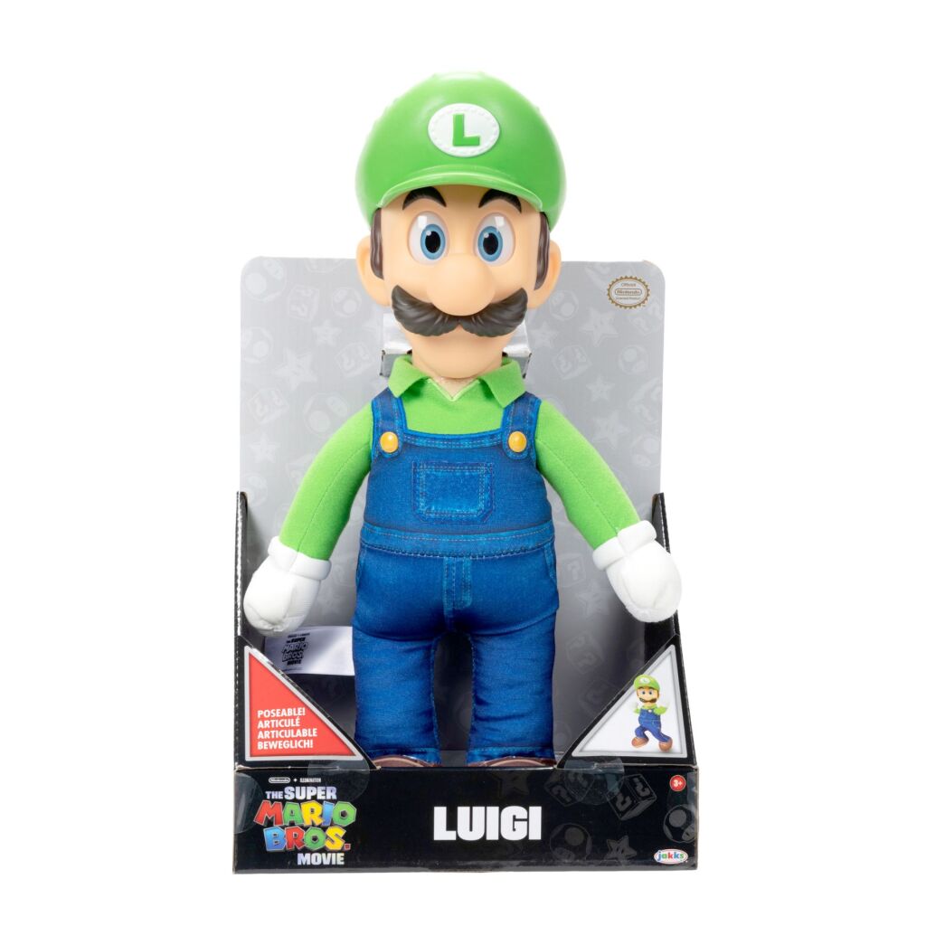 Super Mario Super Mario Hug Luigi 38 cm