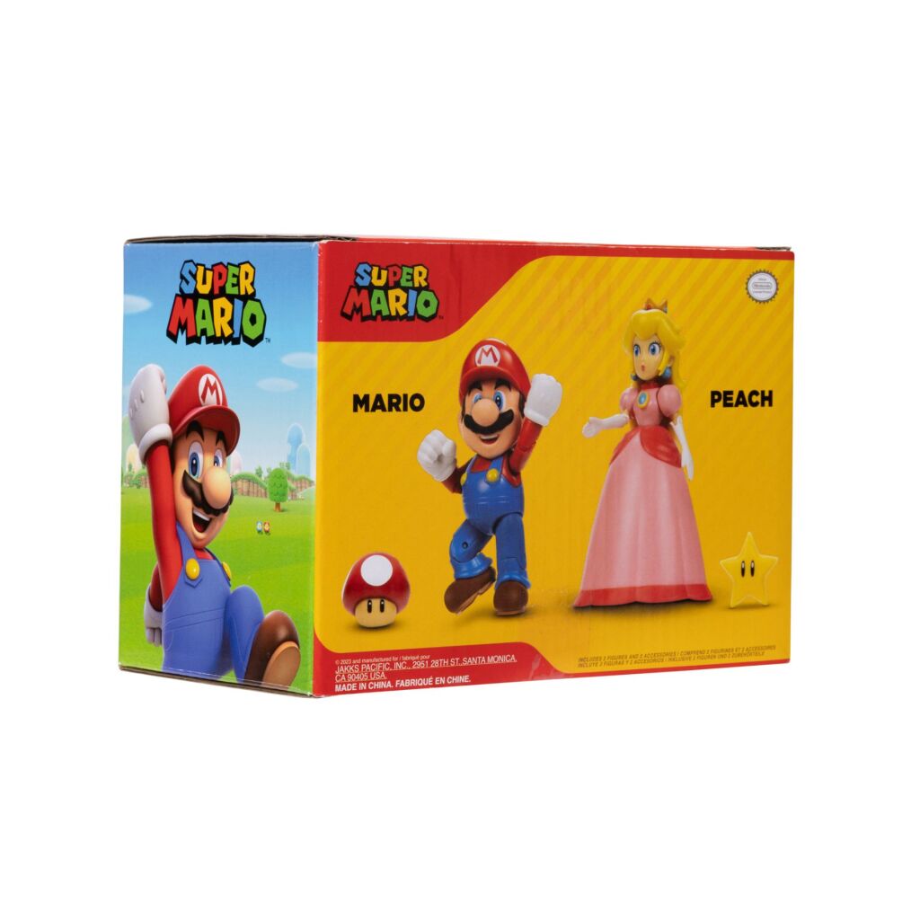 Super Mario Figury Mario a Peach