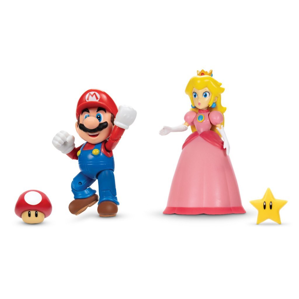 Super Mario figure Mario et Peach