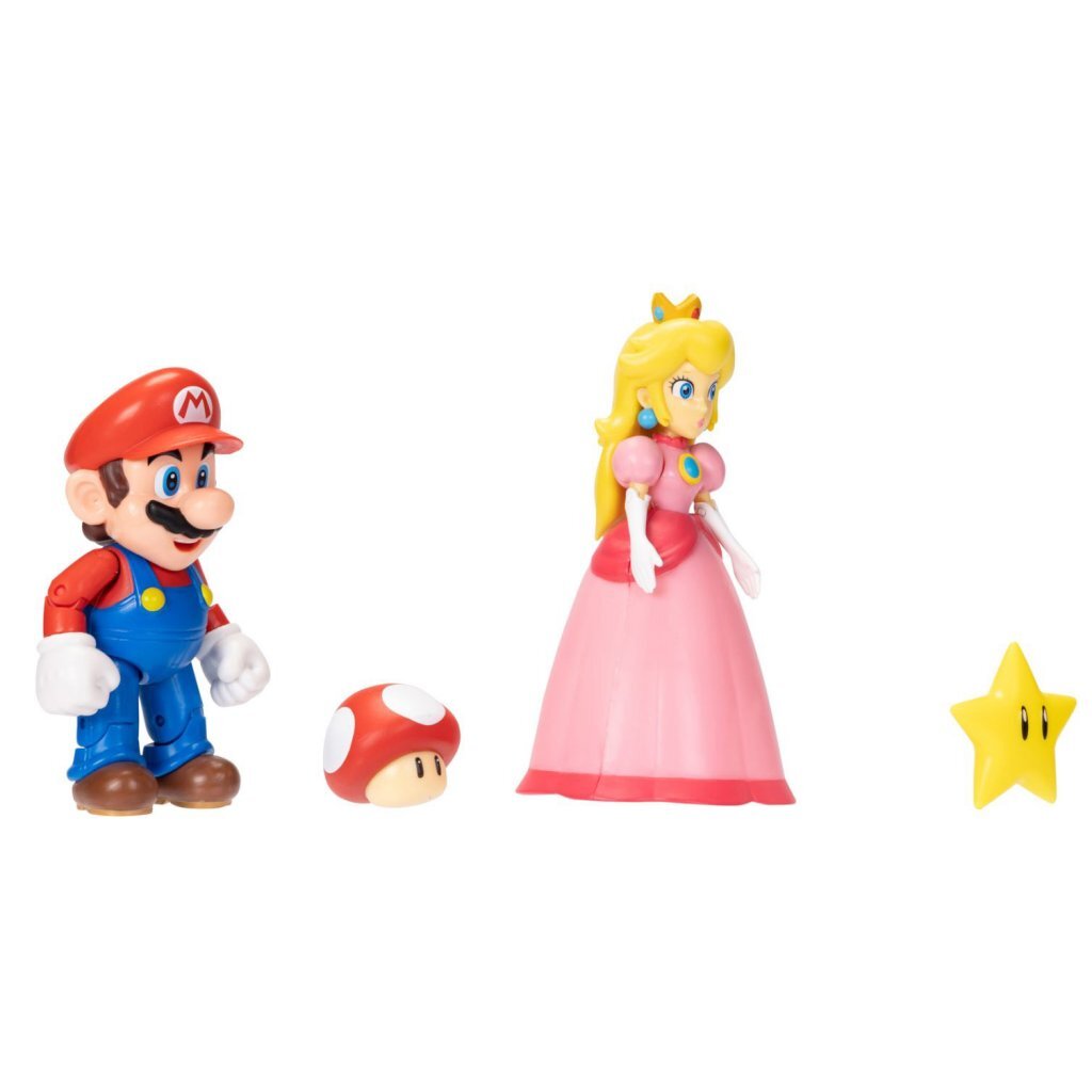 Super Mario figurerer Mario og Peach