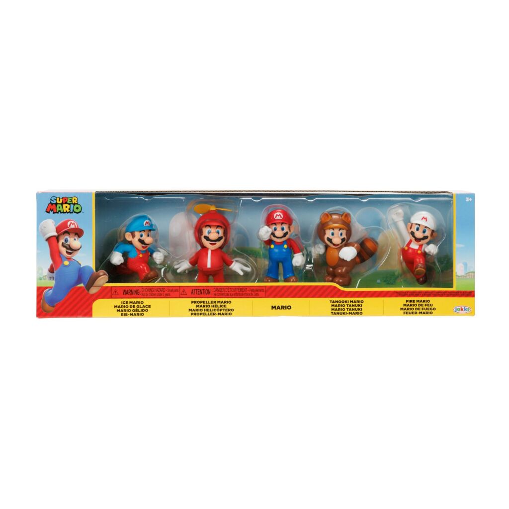 Super Mario Super Mario figuren 5 stykker