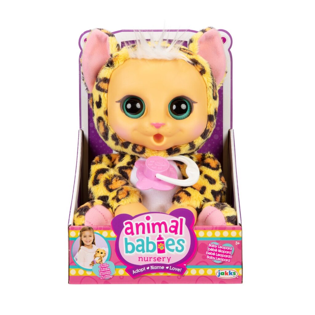 Jakks Jaks Animal Babies leopard + sound