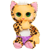 Jakks dyrebabyer leopard + lyd