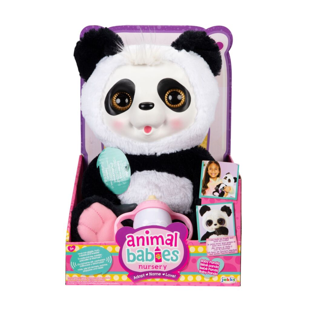 Jakks Jaks Tierbabys Panda + Sound