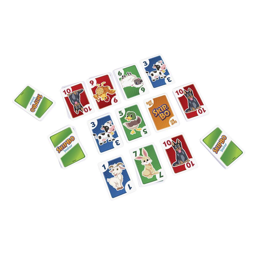 Jeu de cartes juniors de Mattel Skip-Bo