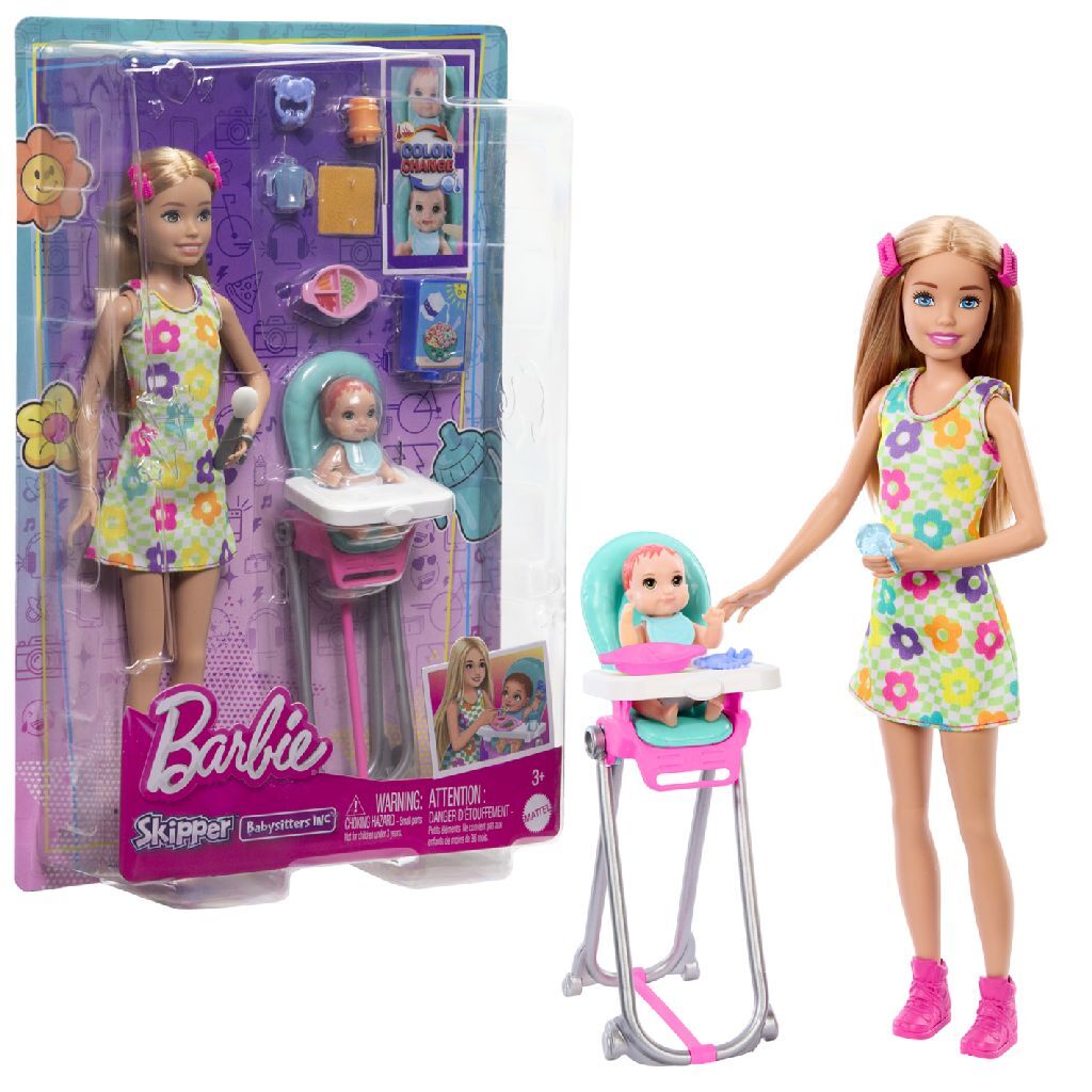 Mattel Skipper Oppas Speelset