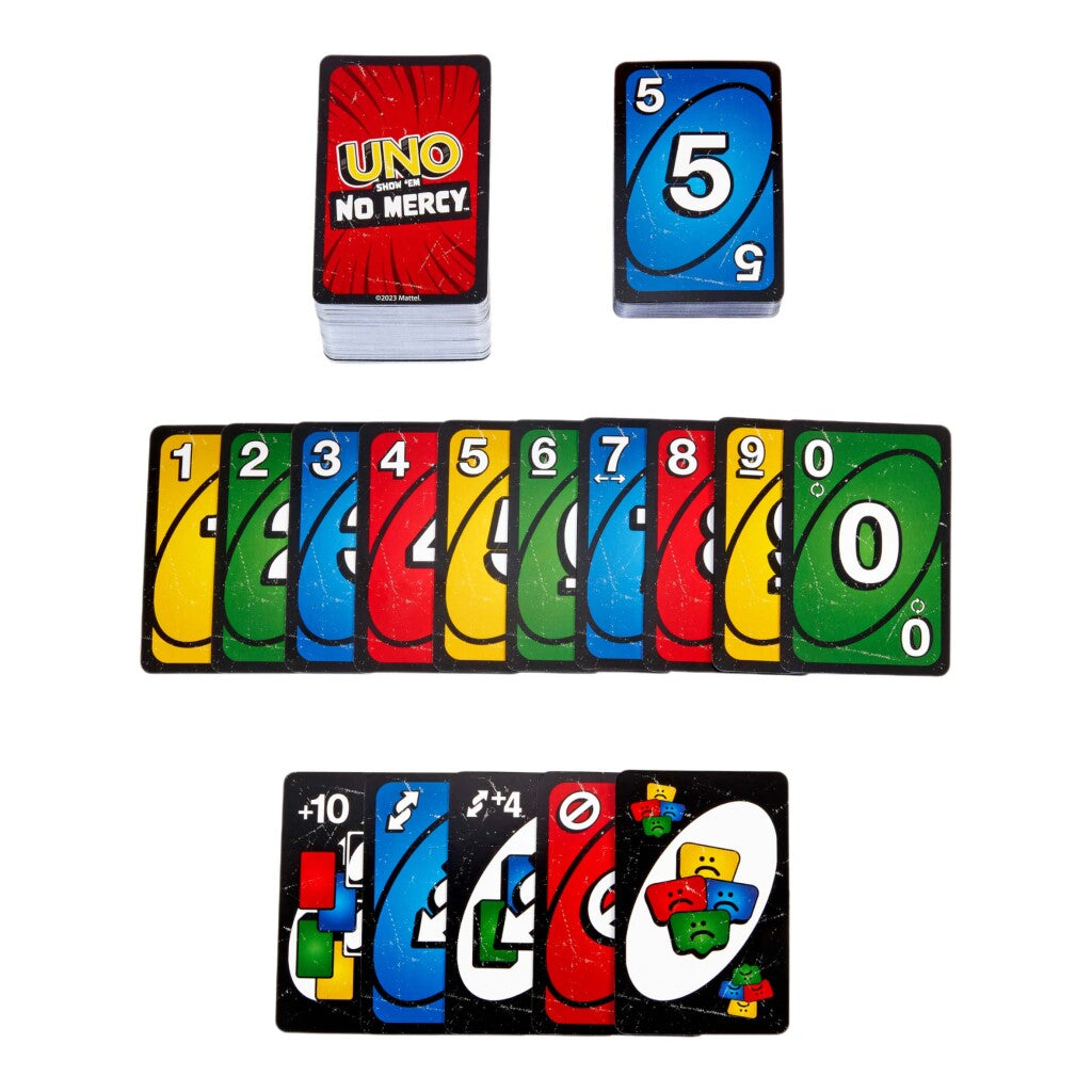 Mattel UNO Show 'Em No Mercy Kaarstpel