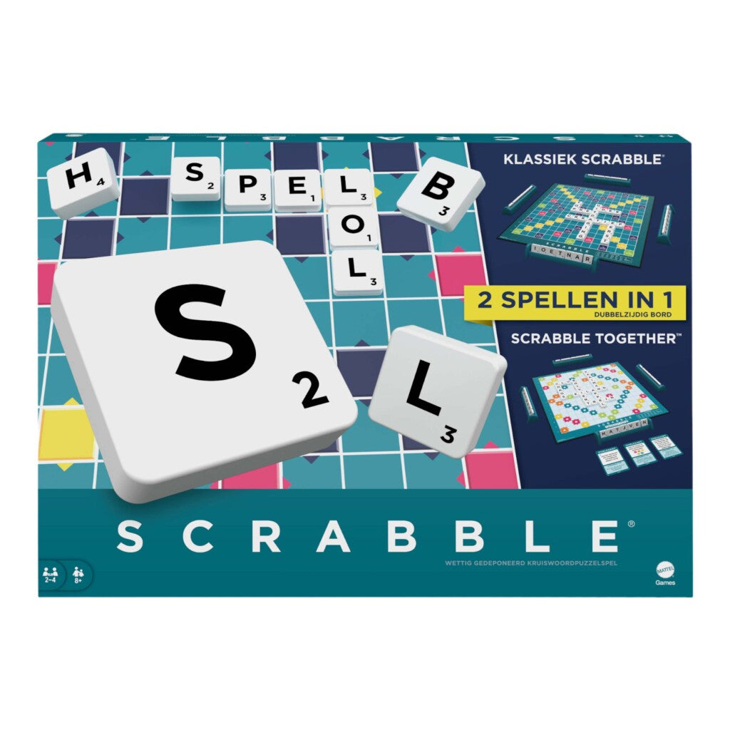 Mattel Scrabble 2in1 Bordspel