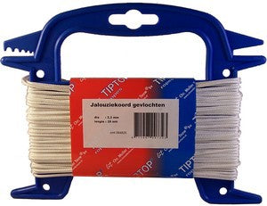 Vit blindsnöre 23 mm 20m vit
