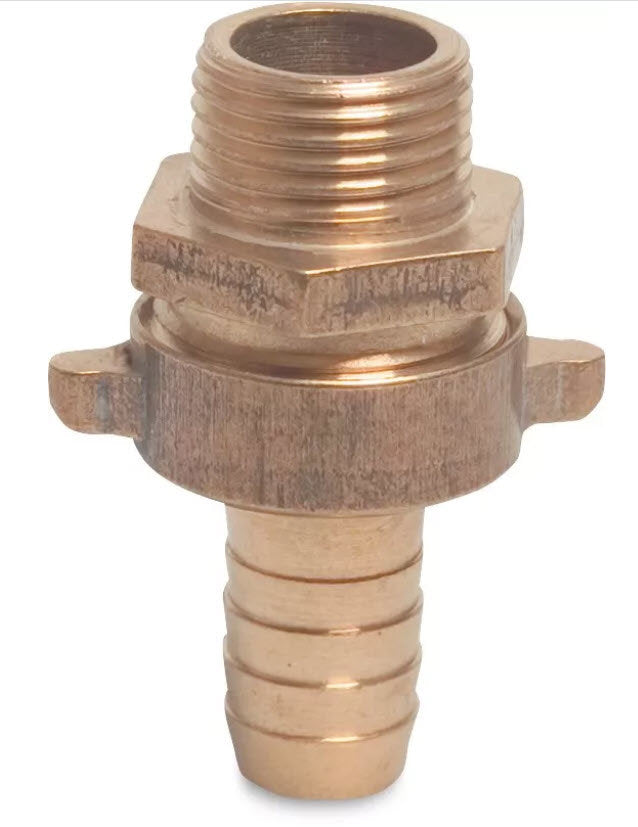 Geka products 3 3 connection coupling brass 1 x 25 mm male thread