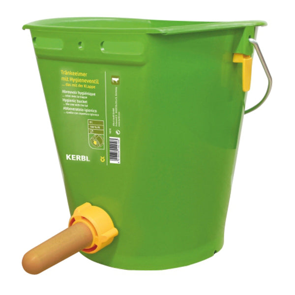 Kerbl calf bucket with hygienic valve teat