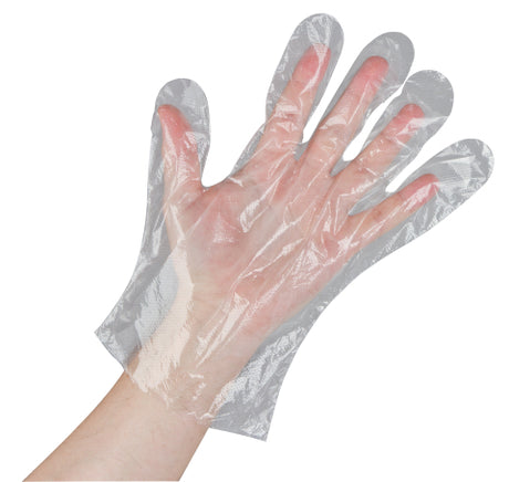 Products pe glove disposable 30cm of 20 pieces on rider card