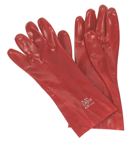 Keron products glove PVC red 35cm