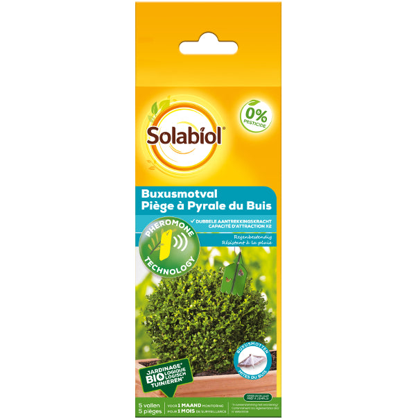 Solabiol pheromone trap box tree moth 5 pcs