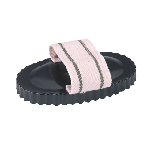 Roskam oval metal with strap