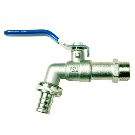 Products ball valve drain tap 34 x 19mm external thread