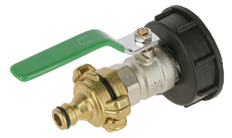 Products ball valve with GEKA coupling and quick coupling