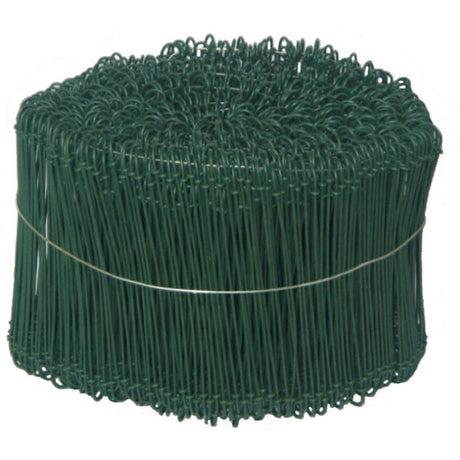 Products bag ties green 14cm per 1000 pieces