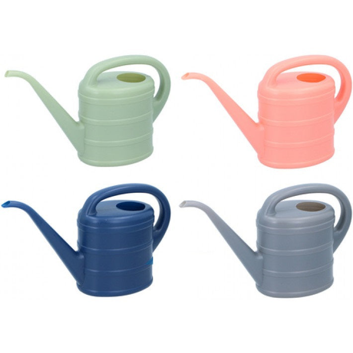 Plastic watering can assorted colors 12l | 12 pieces