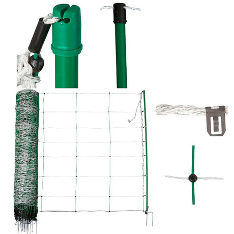 Ako products sheep net Titannet white-green 90cm x 50m double spike