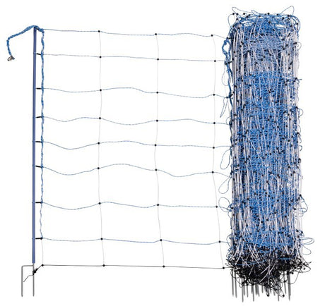 Ako products titannet premium xbraid 50m blue-white 122cm double spike