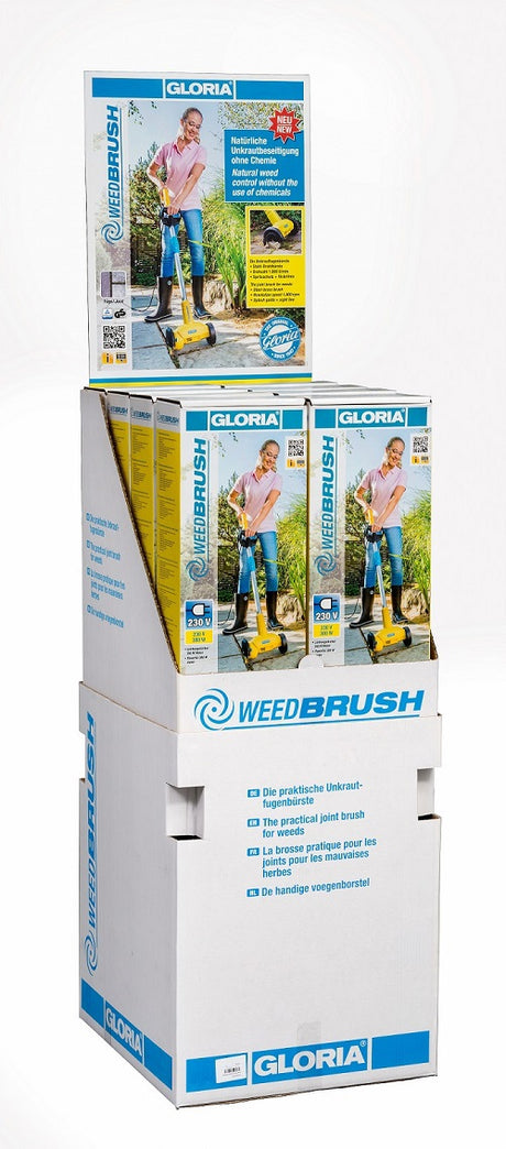 Четка за фуги Gloria weedbrush в дисплея | 8 броя
