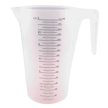 Abi Products measuring jug plastic 3 litre