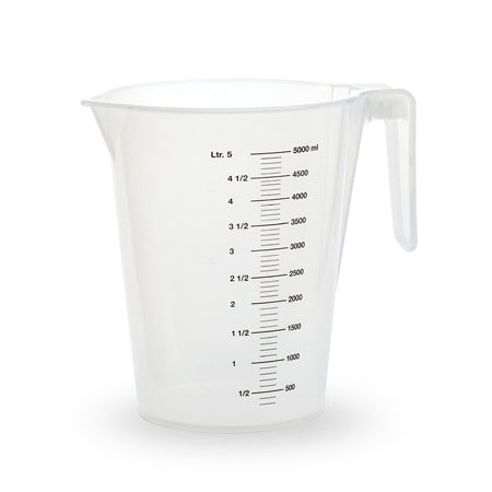 Abi products measuring cup plastic 5 litres