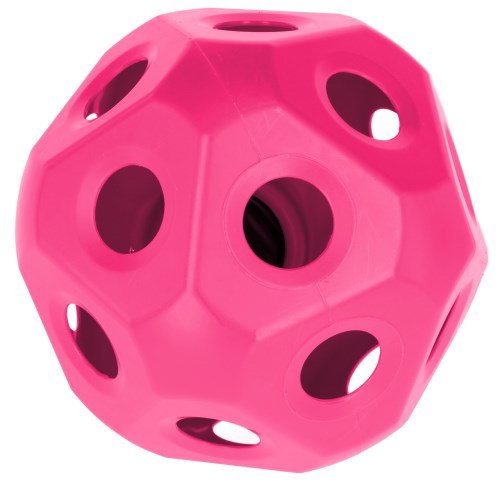 Pink feeding toy ball