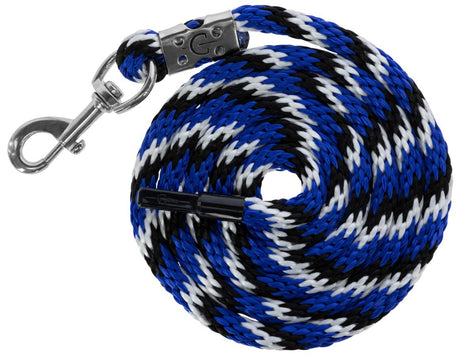 Abi lead rope mustang karjn crochet royal blue black white