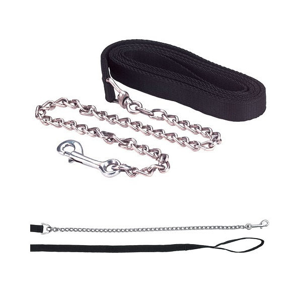 Presentation line with chain 250cm black