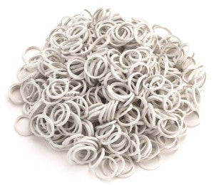 Products moon elastic bands 800pcs white
