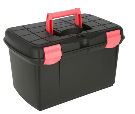 Products grooming box Arrezzo plus insert tray black fuchsia