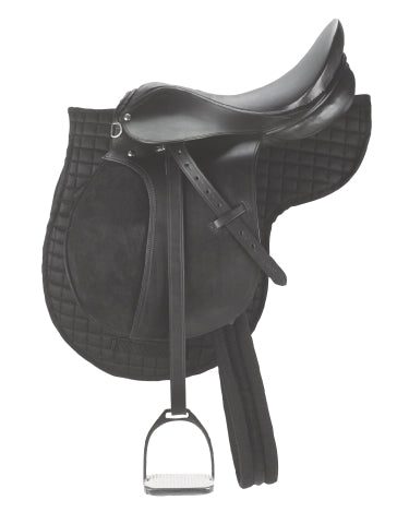 Products all-purpose saddle starter set 17.5 black