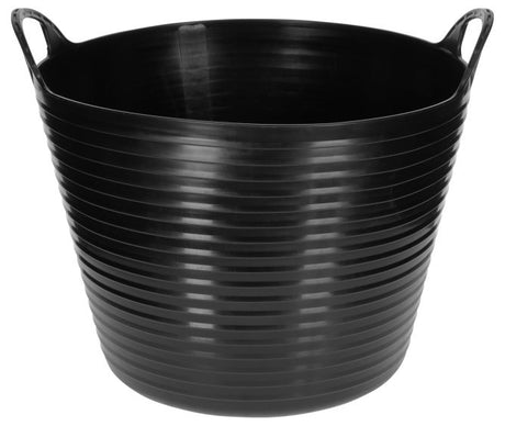 Products basket flexible flexbag black 28 liters