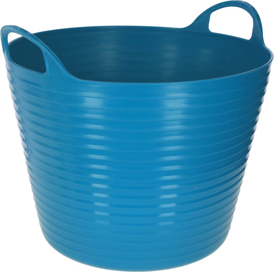 Basket flexible flexbag royal blue 28 liters