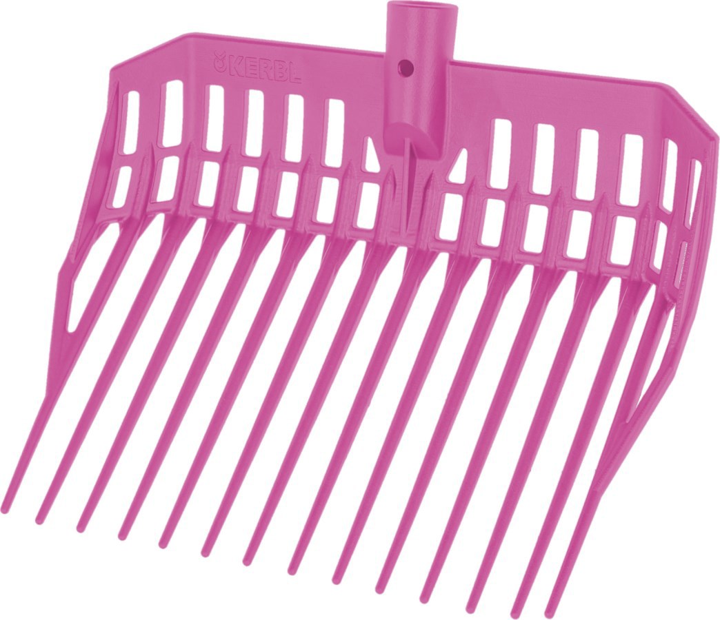 Mm eurotool fig fork mini plastic pink loose