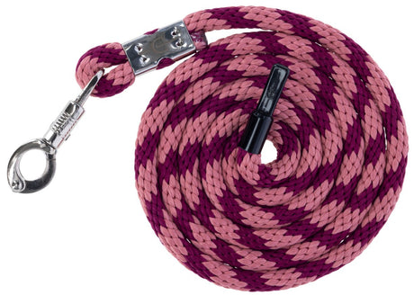 Products halter rope mustang panic snap 200cm blackberry