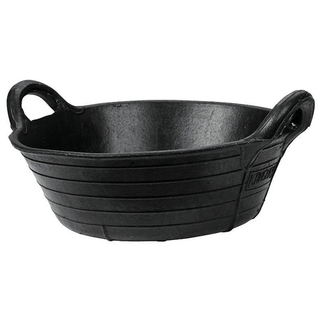 Products rubber food bowl black 11l