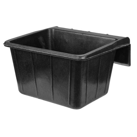 Products rubber hanging food bowl black 25l