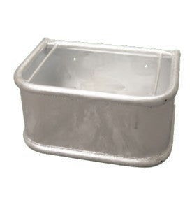 Galvanized horse feeding trough rectangular