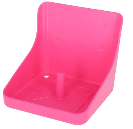 Products lick stone holder plastic pink
