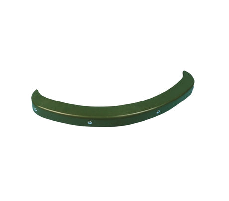Anti-bite edge plastic products for corner feed trough