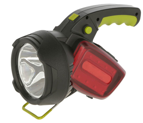 Táirgí lámh flashlight spotsolas faoi stiúir rechargeable iomlán
