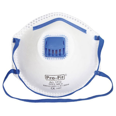 Produkter Staubmaske mat Ventil schiedlech Partikelen ffp2 a 3 Stéck